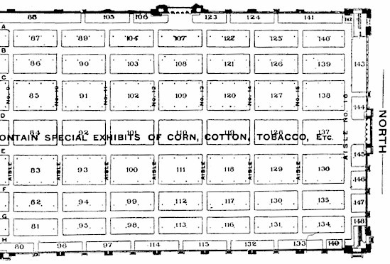 Ag Palace Floor Plan North with Hot Spots
